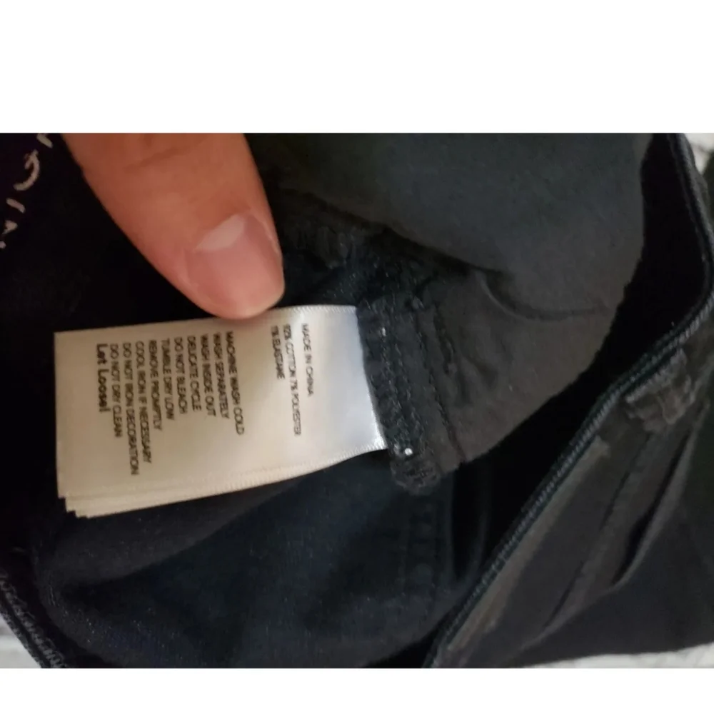 Kate Spade Saturday Night Black Skinny Jeans Size 26